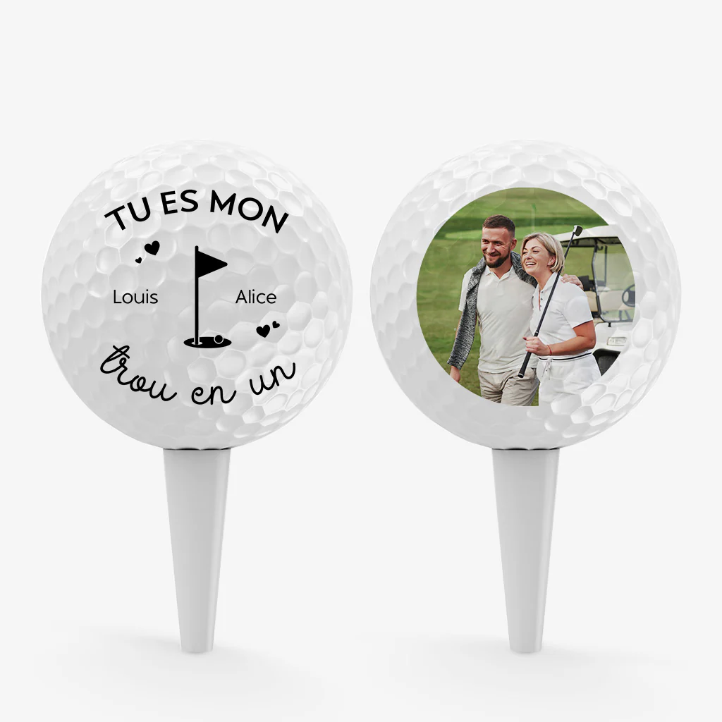 Balle De Golf Personnalisée Avec Photo - Plus Que Le Golf
