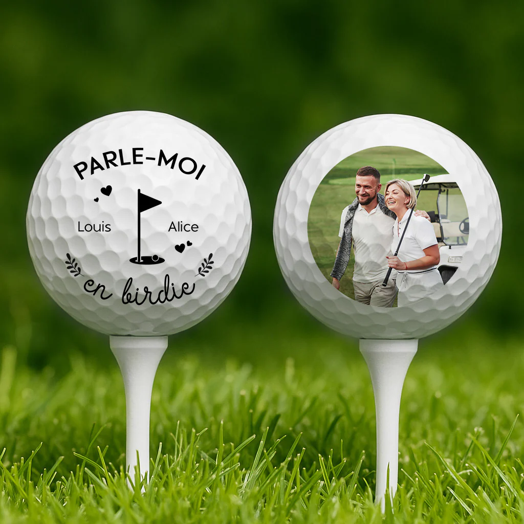 Balle De Golf Personnalisée Avec Photo - Plus Que Le Golf - Image 2