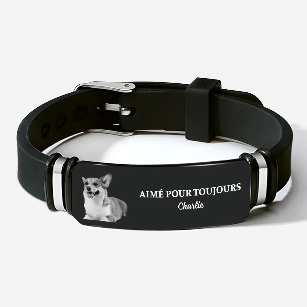 Bracelet Photo Personnalisé - Aimée Pour Toujours
