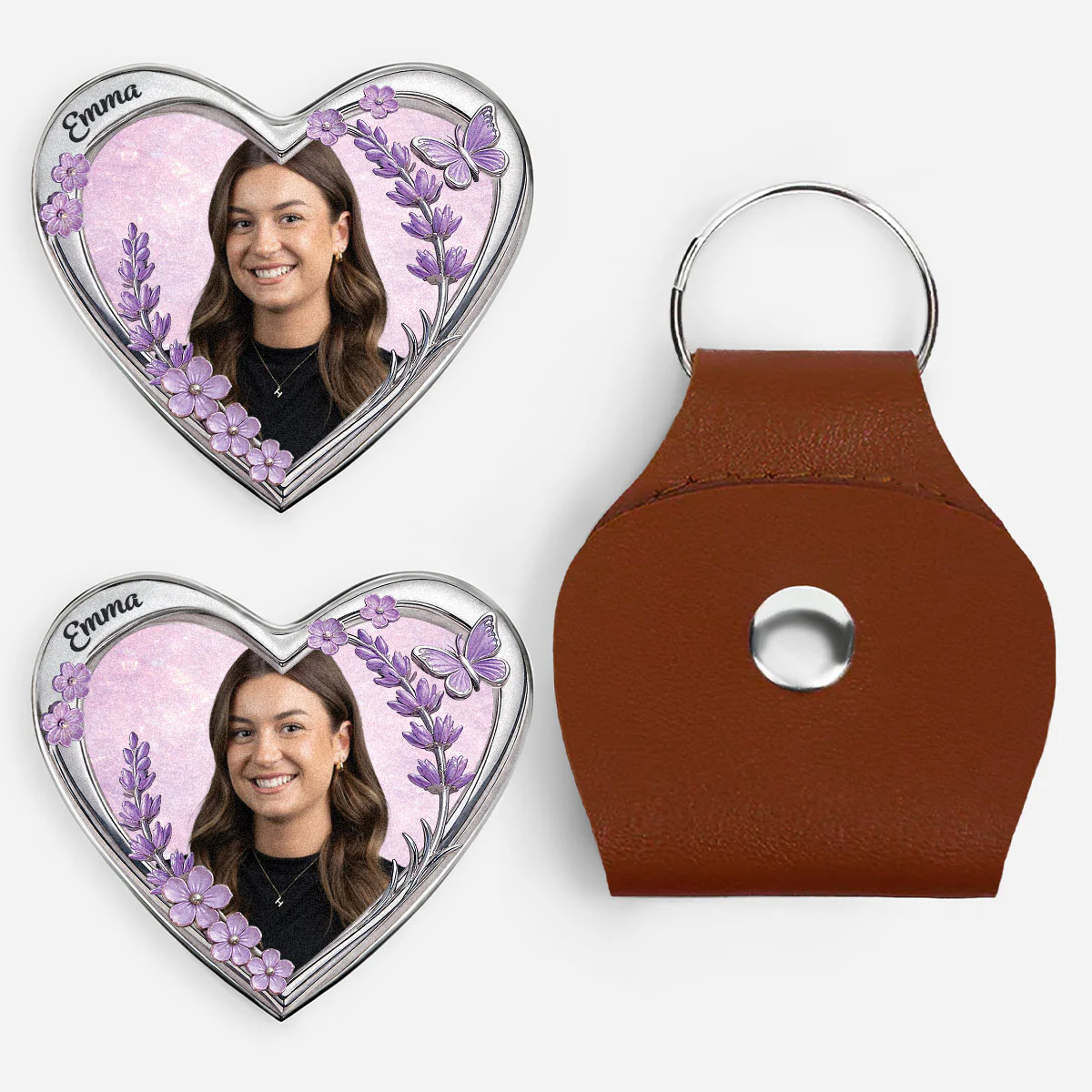 Câlin De Poche Personnalisé | Petit Cadeau Femme Avec Fleur