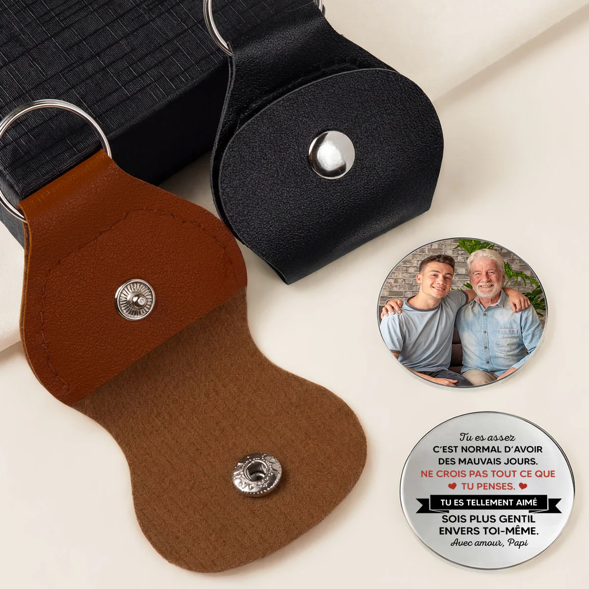 Câlin De Poche Personnalisé - Cadeau À Fils/Fille/Petit-fils/Petite-fille - Image 2