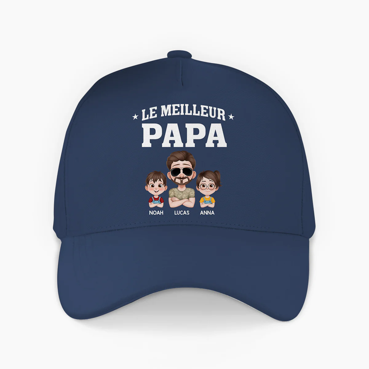 Casquette Papa Personnalisée - Meilleure Maman Meilleur Papa