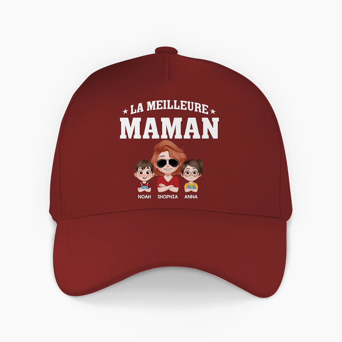 Casquette Papa Personnalisée - Meilleure Maman Meilleur Papa - Image 2