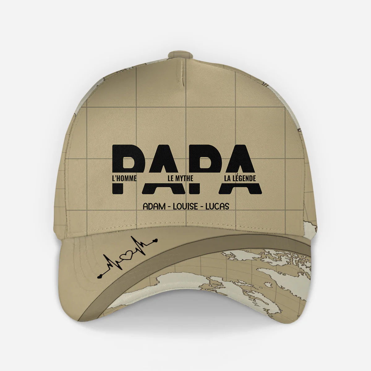 Casquettes Personnalisées | Papa L’Homme Le Mythe La Légende