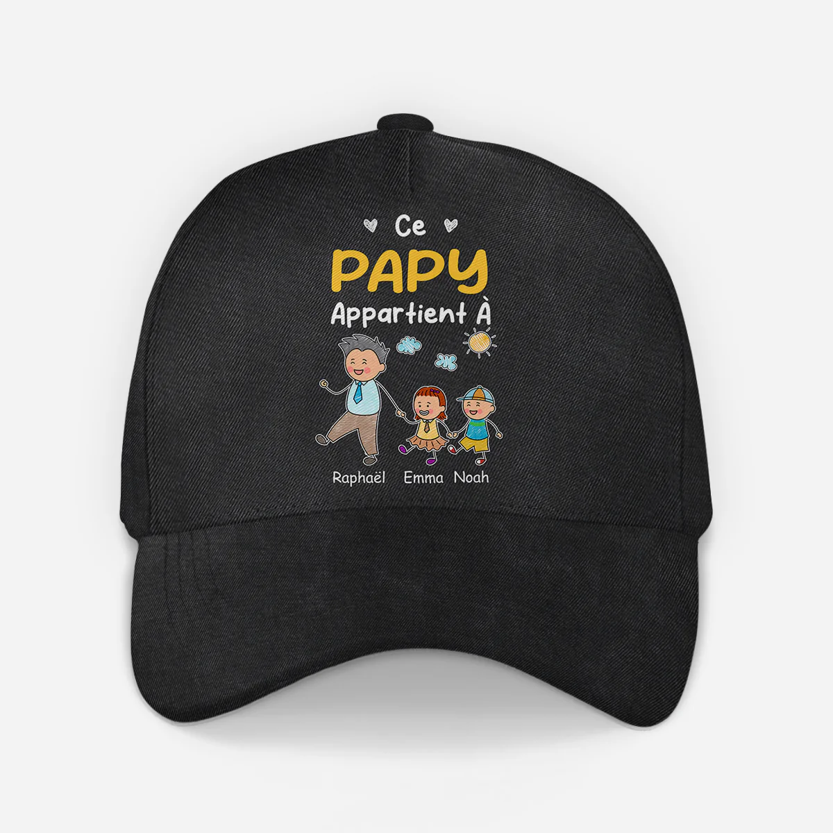 Casquette Trucker Personnalisable - Ce Papa Papy Appartient À