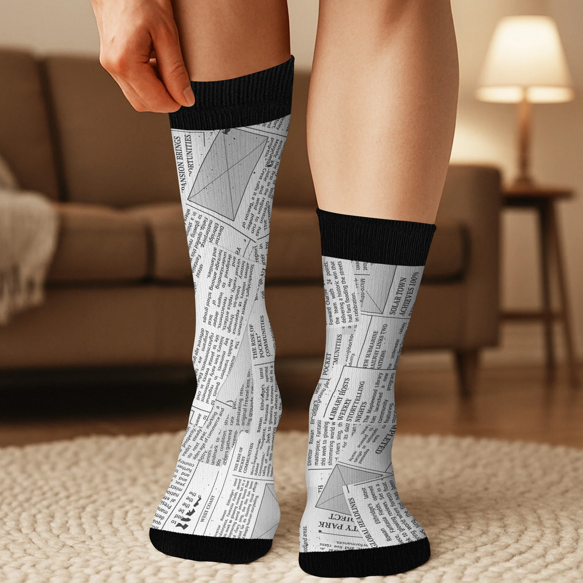 Chaussettes Personnalisées Pour Les Amoureux Des Livres - Encore Un Chapitre - Image 3