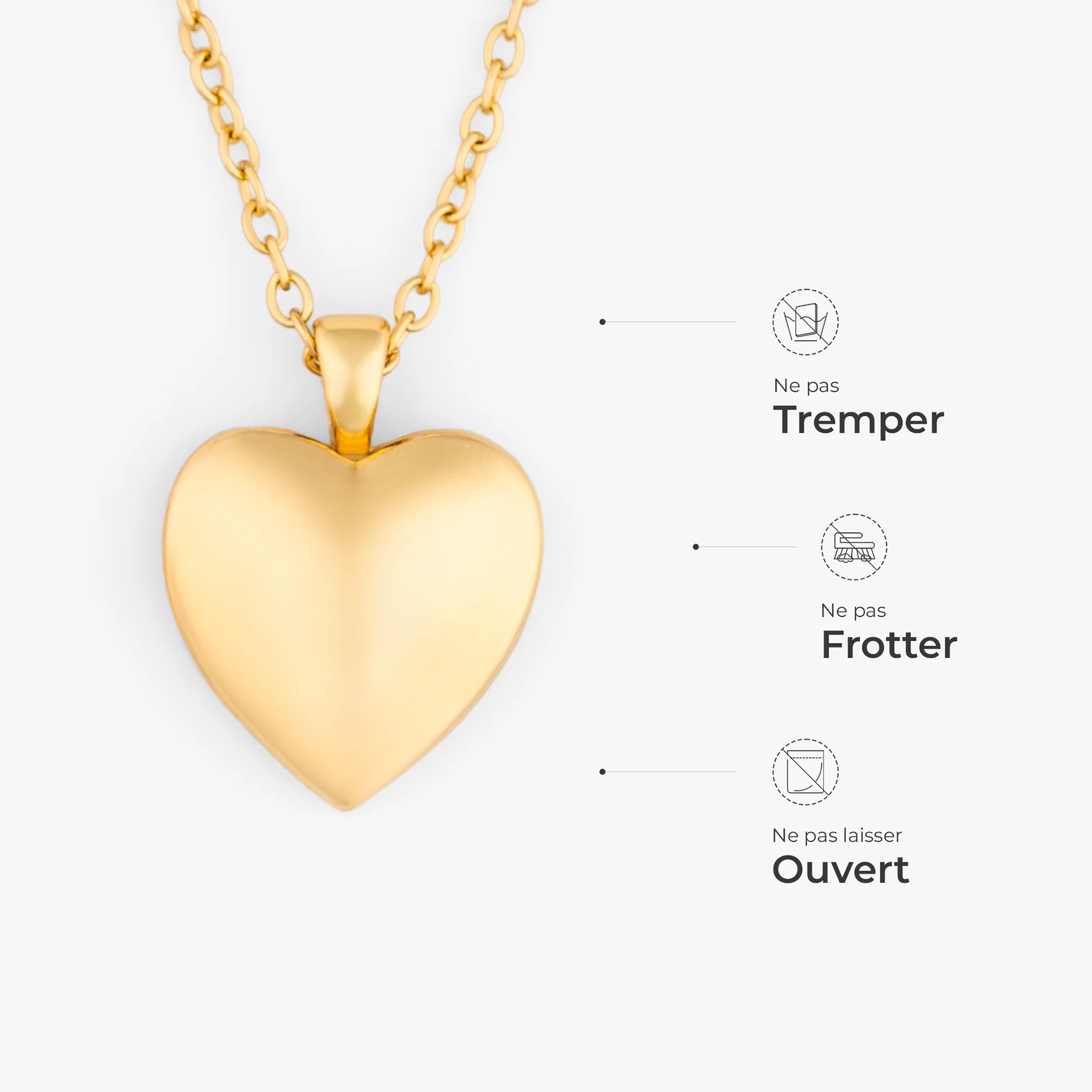 Collier Pour Homme Personnalisé | Coeur Photo Maman Mamie Zodiaque - Image 4