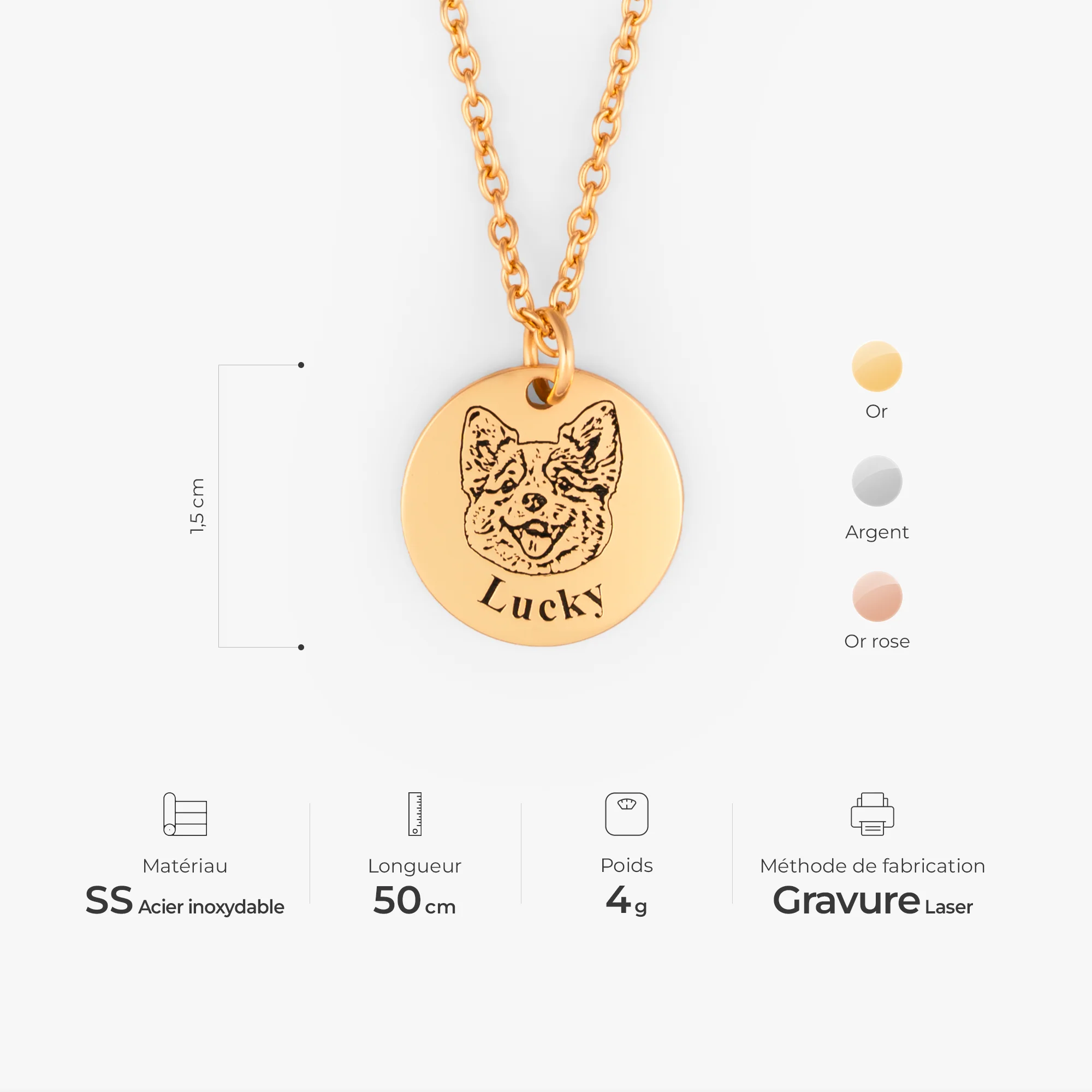 Collier Personnalisé - Mon Animal De Compagnie - Image 3