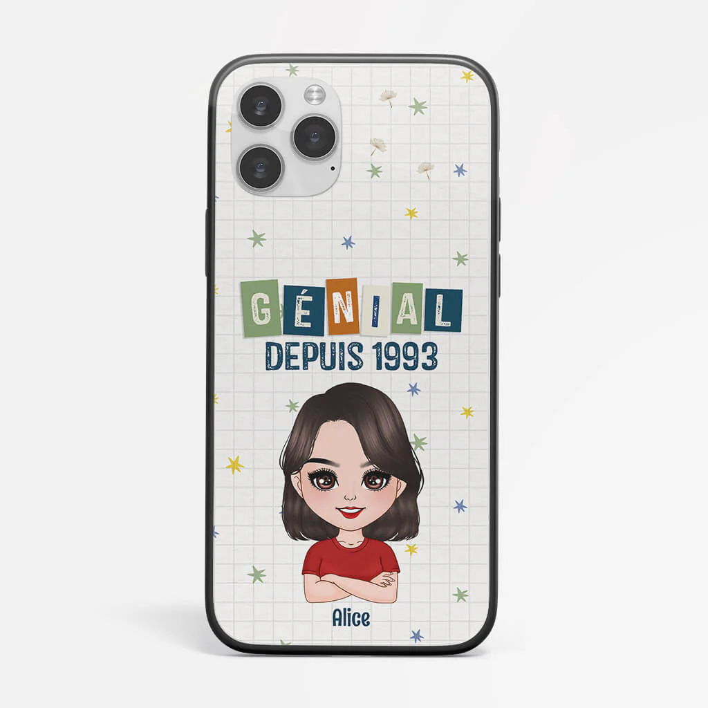Coque de Téléphone iPhone 11 Géniale Depuis 2005 Personnalisée - Image 3