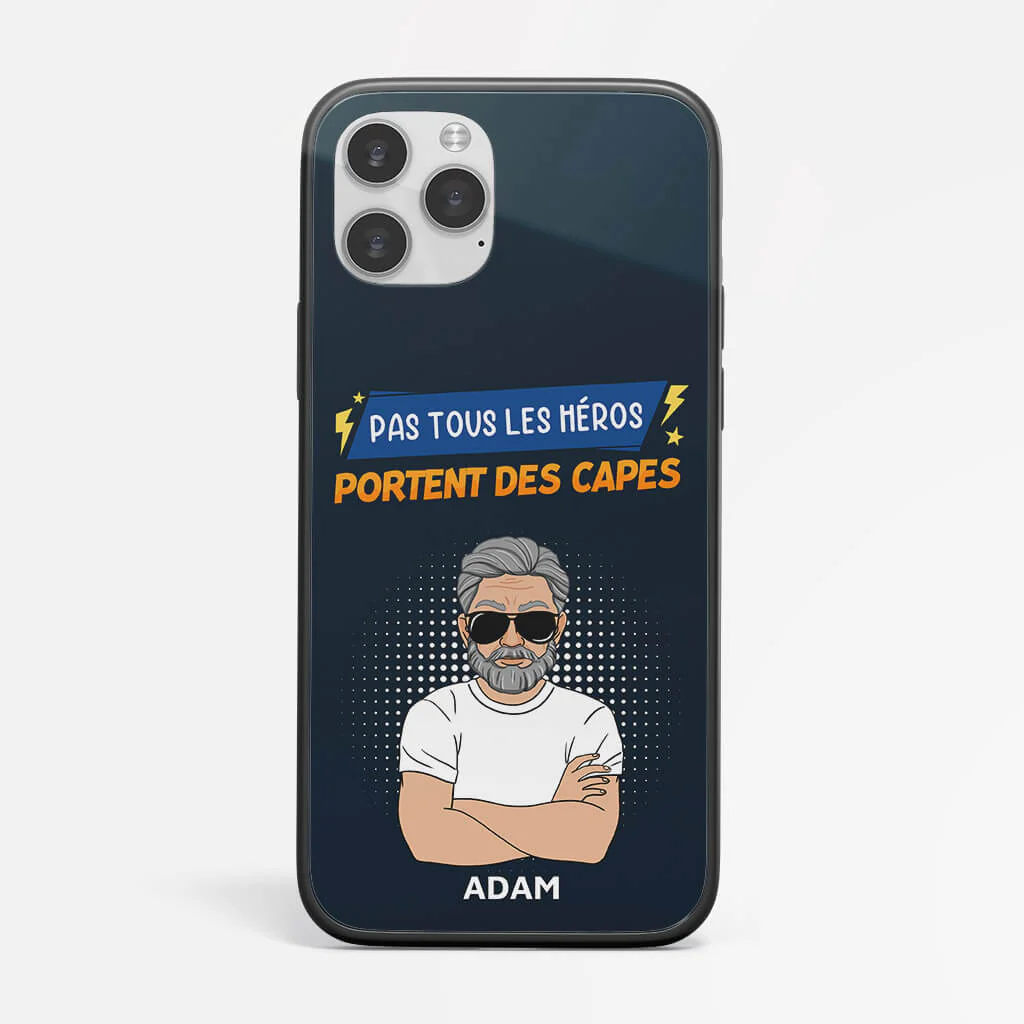 Coque Iphone 13 Pas Tous Les Héros Portent Des Capes Personnalisée - Image 2