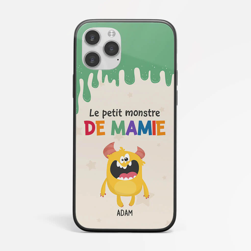 Coque Iphone 13 "Petits Monstres De Maman" Personnalisée - Image 2