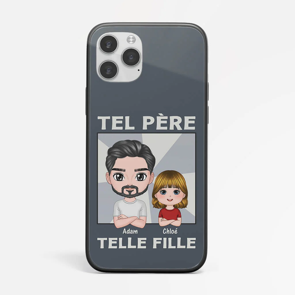 Coque Iphone 13 Tel Père Tel Fils Personnalisée - Image 2