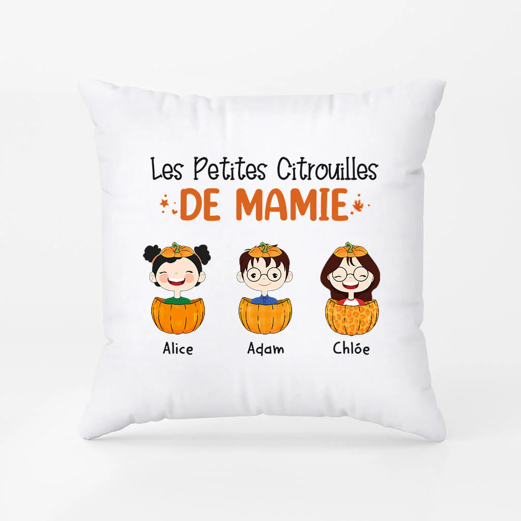 Coussin Personnalisé Maman - Les Petites Citrouilles De Maman - Image 2