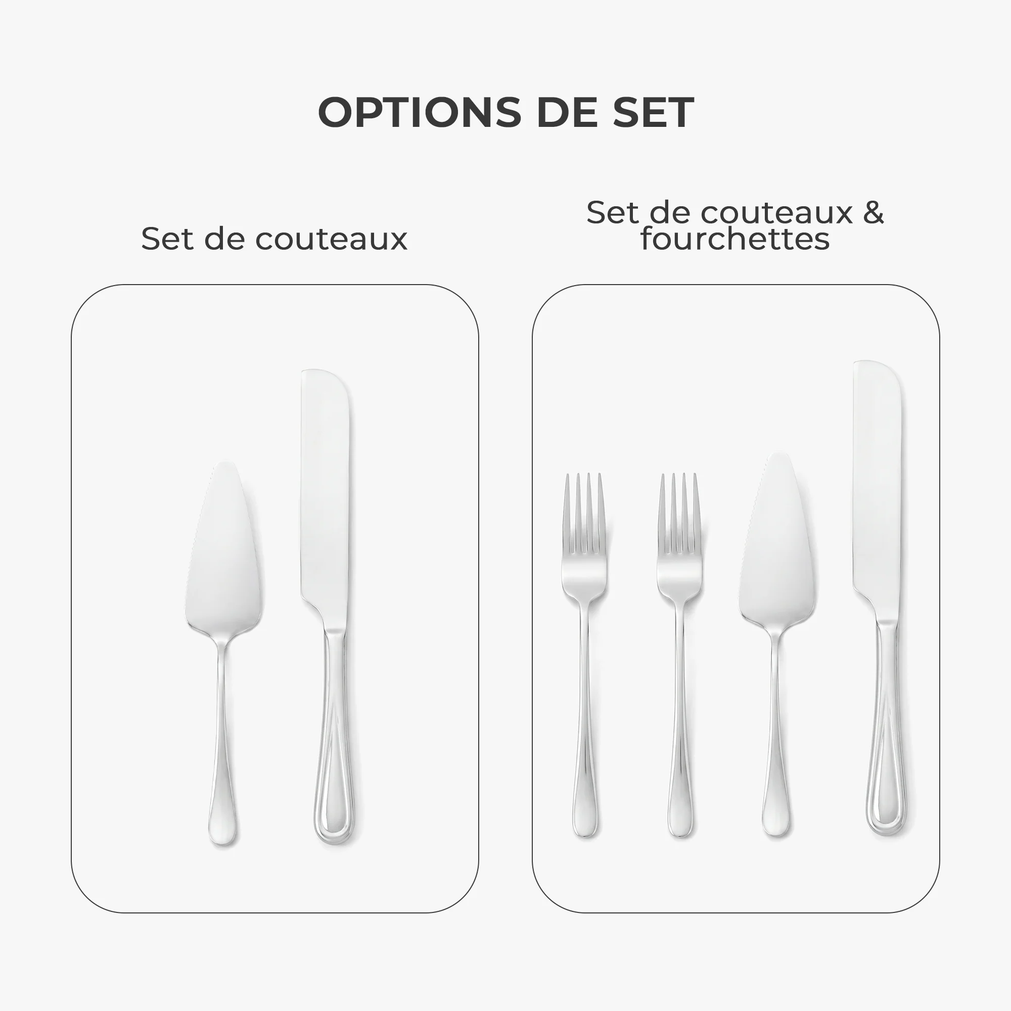 Couteau Et Pelle À Gâteau Pour Mariage Personnalisé - Couple Marié Et Fiancé - Image 4