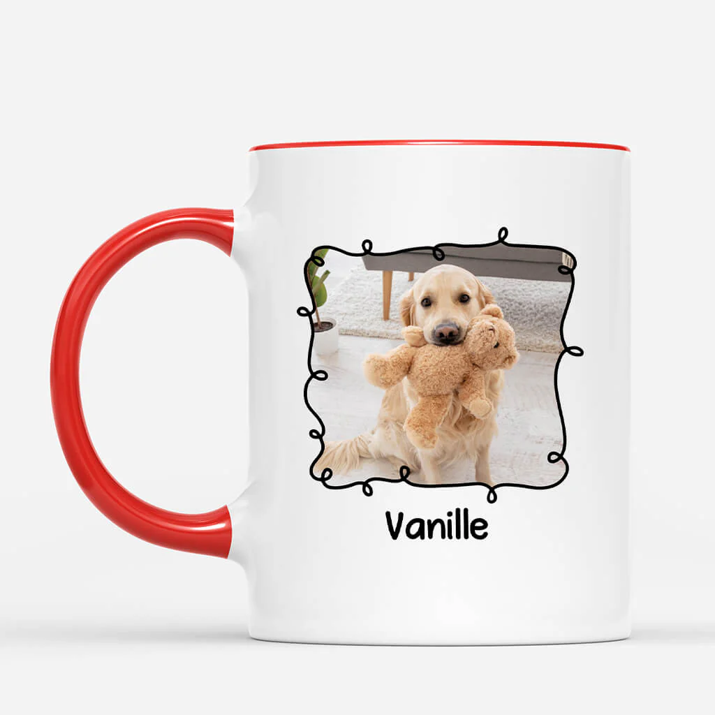 Tasse Personnalisée Chat – Dans Mon Cœur Pour Toujour - Image 2