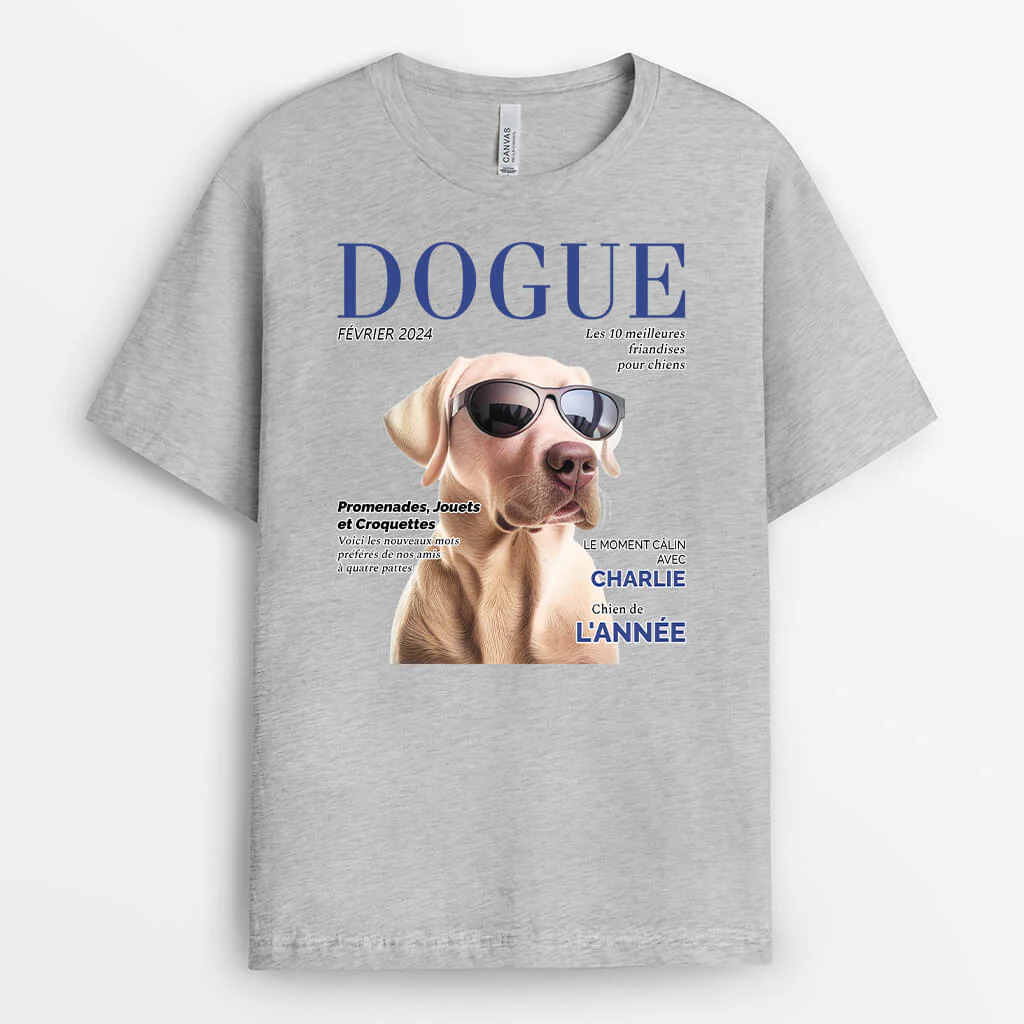 T Shirt Personnalisé Chien | Dogue - Image 2