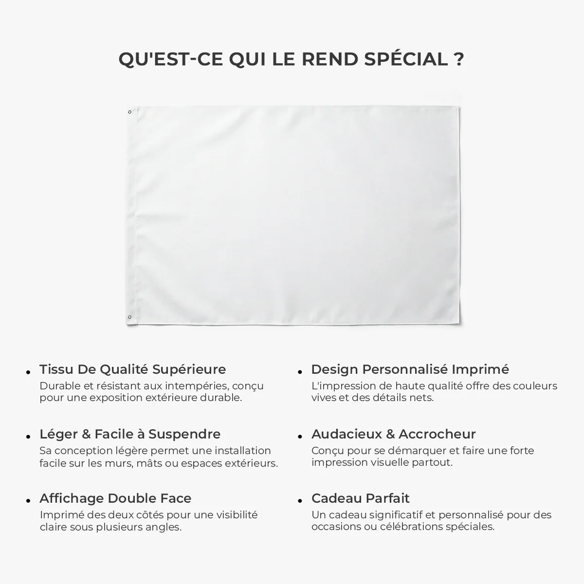 Drapeau Décoratif Pour Maison Personnalisable - Cadeau Football Pour Famille - Image 6