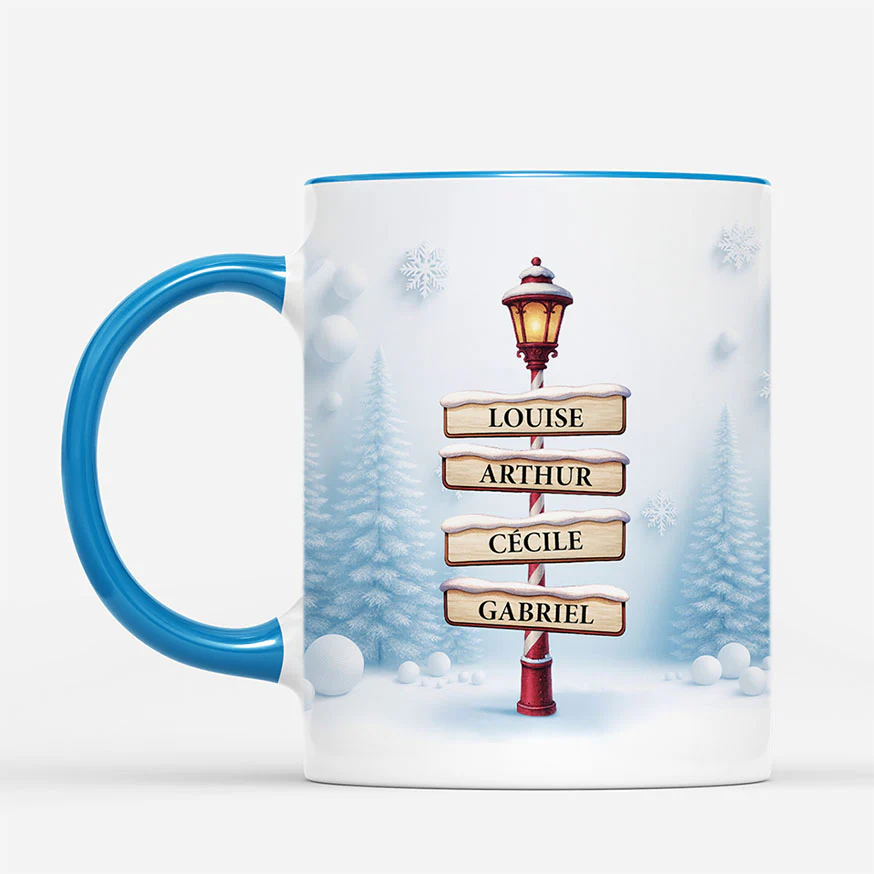 [Effet d'impression 3D] Mug Personnalisé Avec Photo | Toute La Famille Ensemble - Image 2