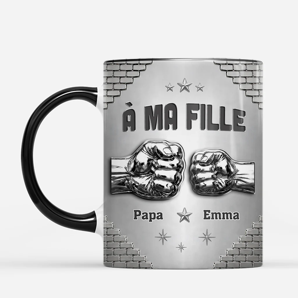 [Effet d'Impression 3D] Mug Personnalisé Avec Prénom - À Mon Fils/Petit-fils/Fille/Petite-fille Je Crois En Toi - Image 2