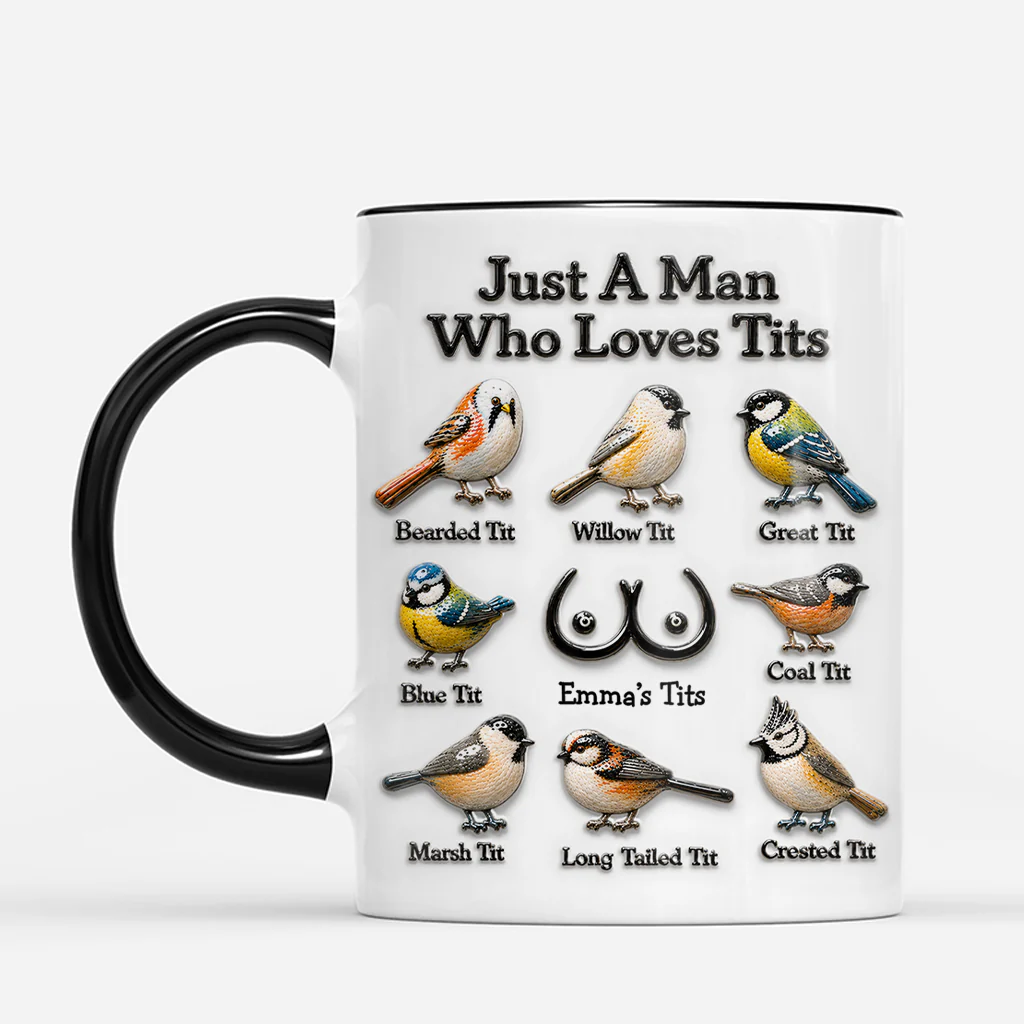 [Effet d'Impression 3D] Mug Personnalisé Couple Drôle - Nice Tits - Image 2
