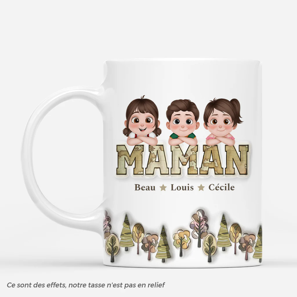 Mug Personnalisé - Les Petits De Maman/Papa