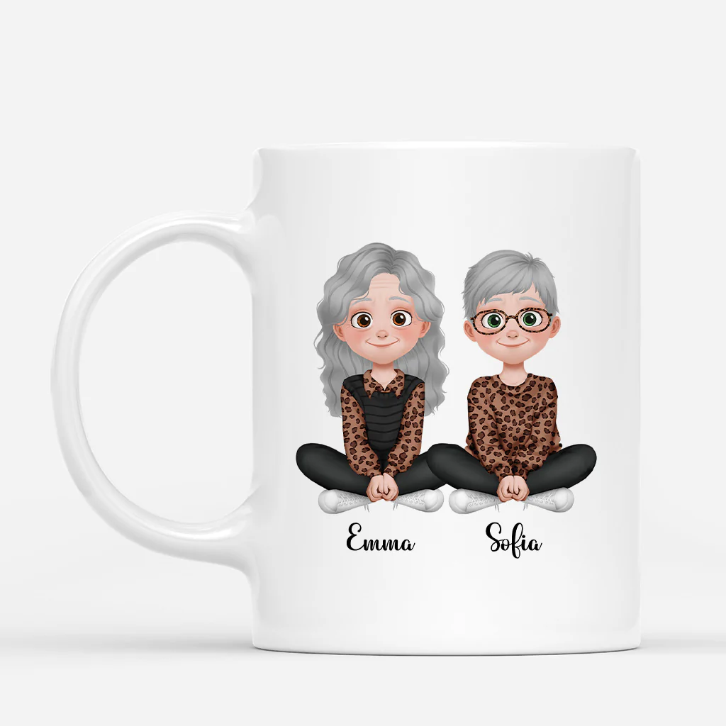 [Effet d'impression 3D] Tasse Personnalisée Amie | Nous Serons Amies - Image 2