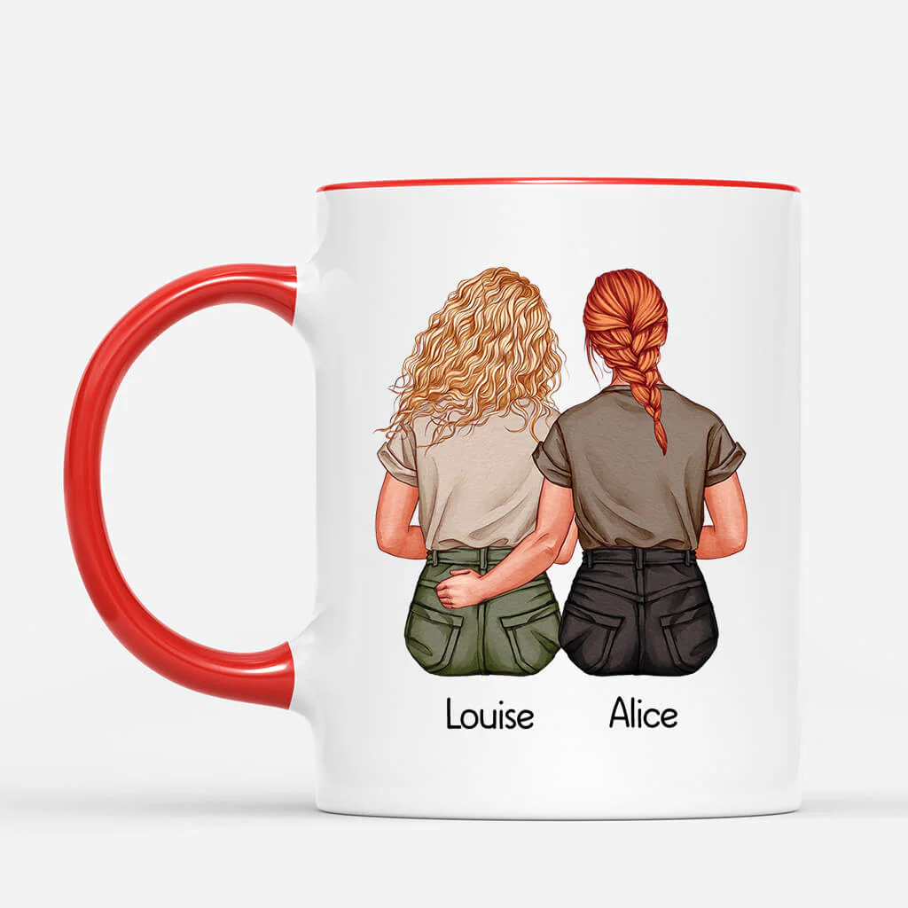 Mug Meilleure Amie Personnalisé | Ensemble Nous Sommes Tout - Image 3