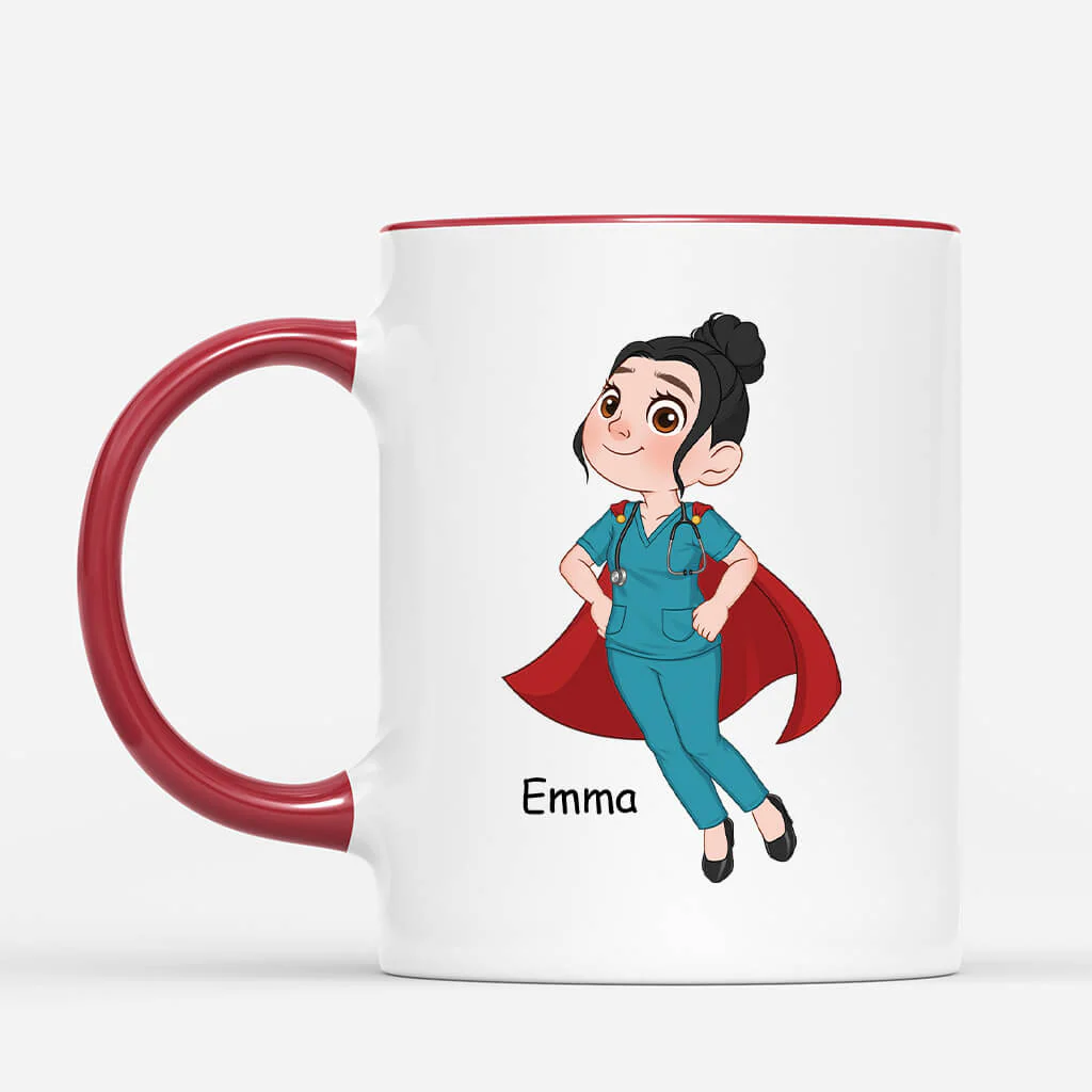 Mug Infirmière | Je Suis Une Infirmière Personnalisé - Image 3