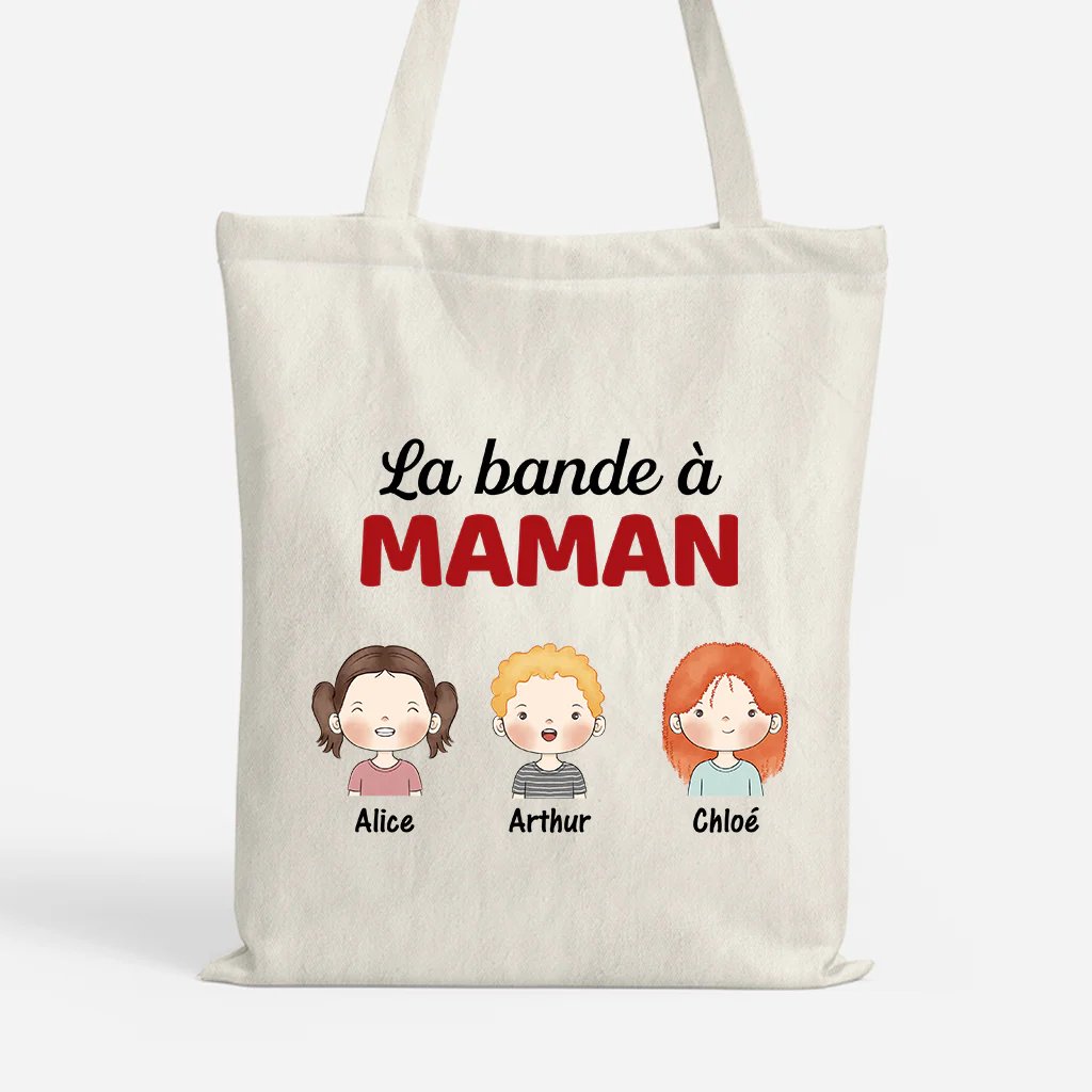 La Bande À Maman - Tote Bag Maman Personnalisé