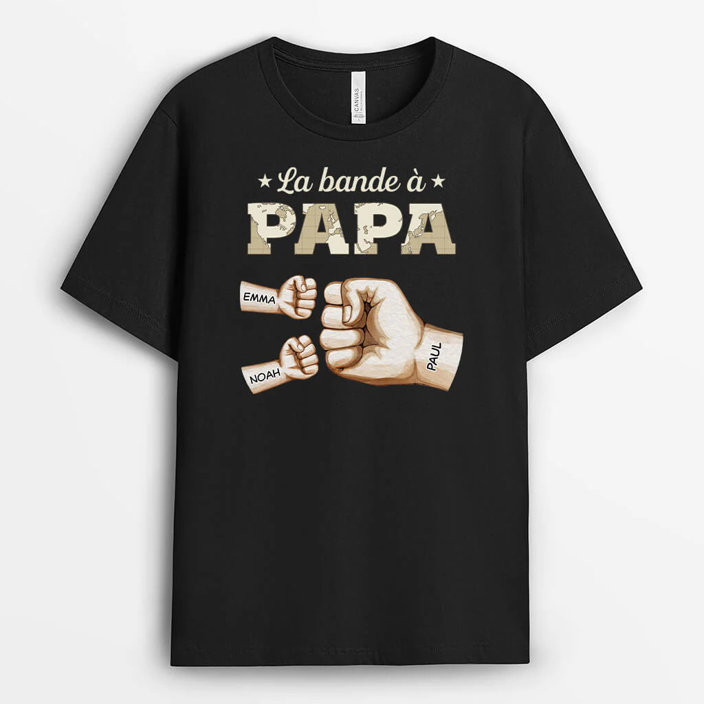 La Bande À Papy - Tee Shirt Pour Papy Personnalisé