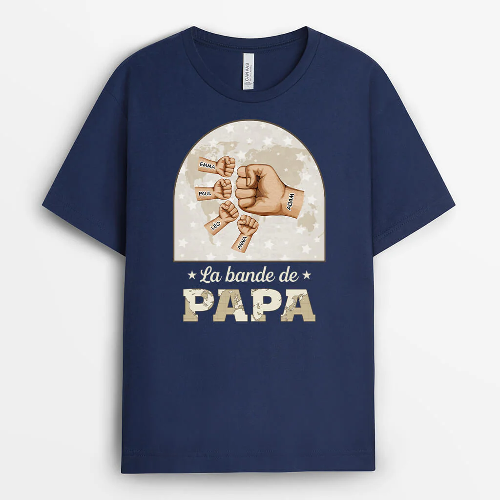 Tee Shirt Personnalisé Papy - La Bande À Papy - Image 2