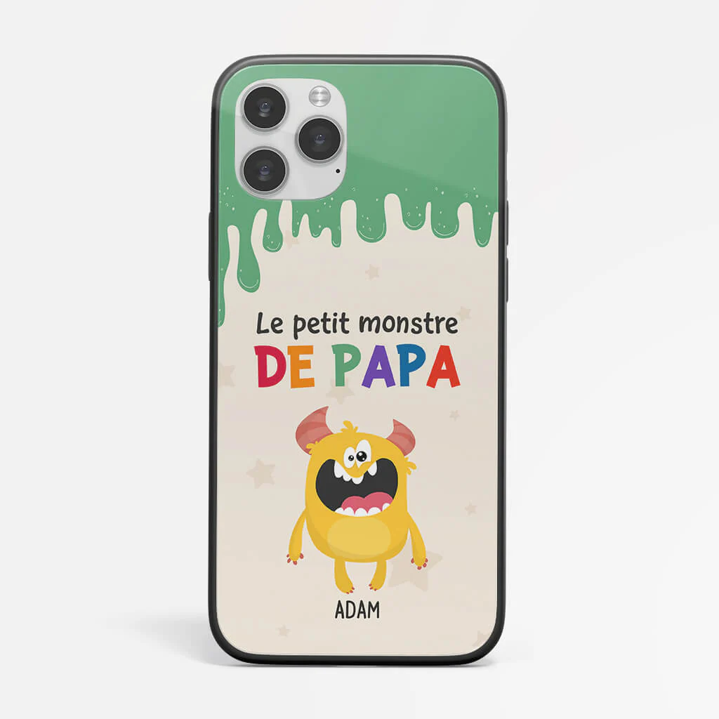 La Coque Iphone 13 Petits Monstres de Papa Personnalisée