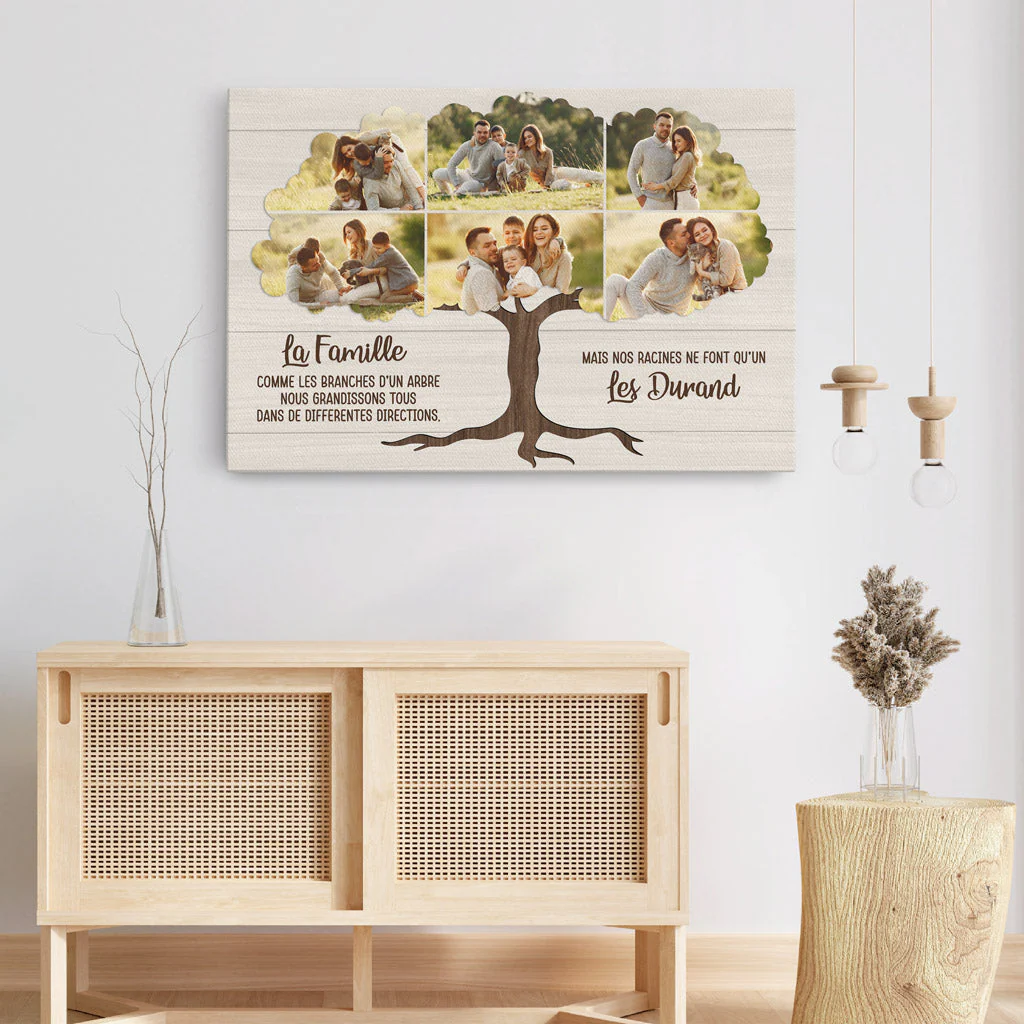 Toile Personnalisée Famille – La Famille - Image 3