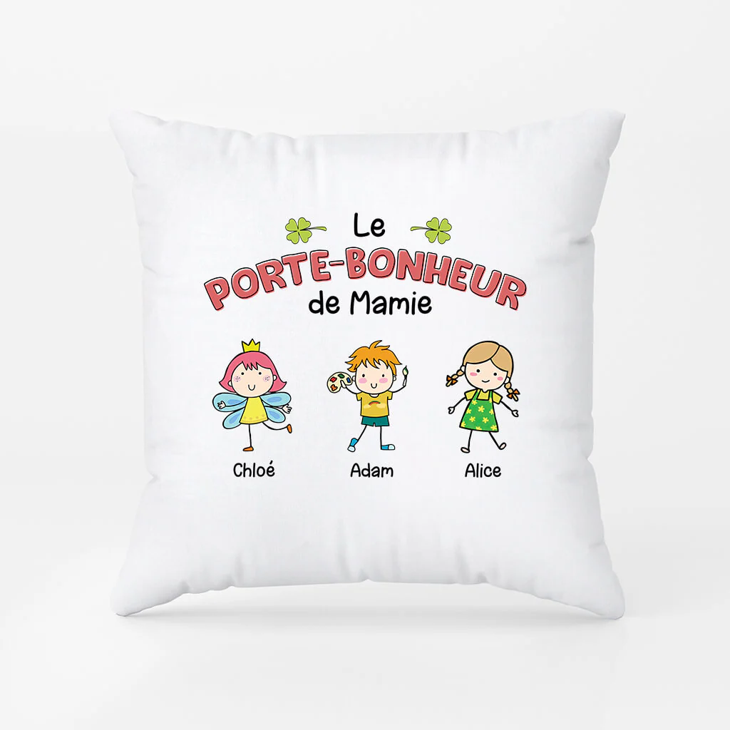 Le Porte-Bonheur De Papy - Coussin Personnalisé Papy - Image 2