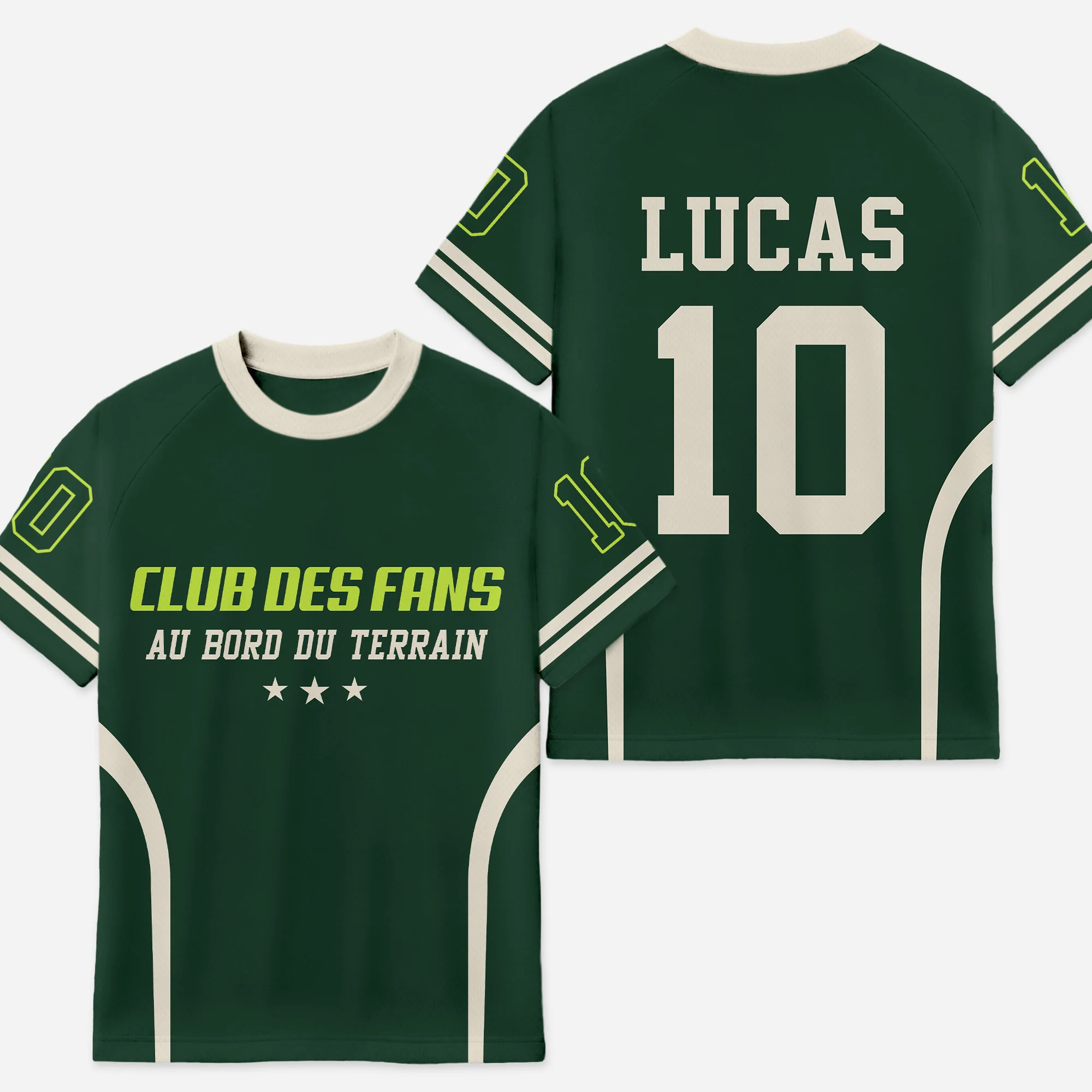 Maillots De Football Personnalisés - Club Des Supporters Au Bord Du Terrain