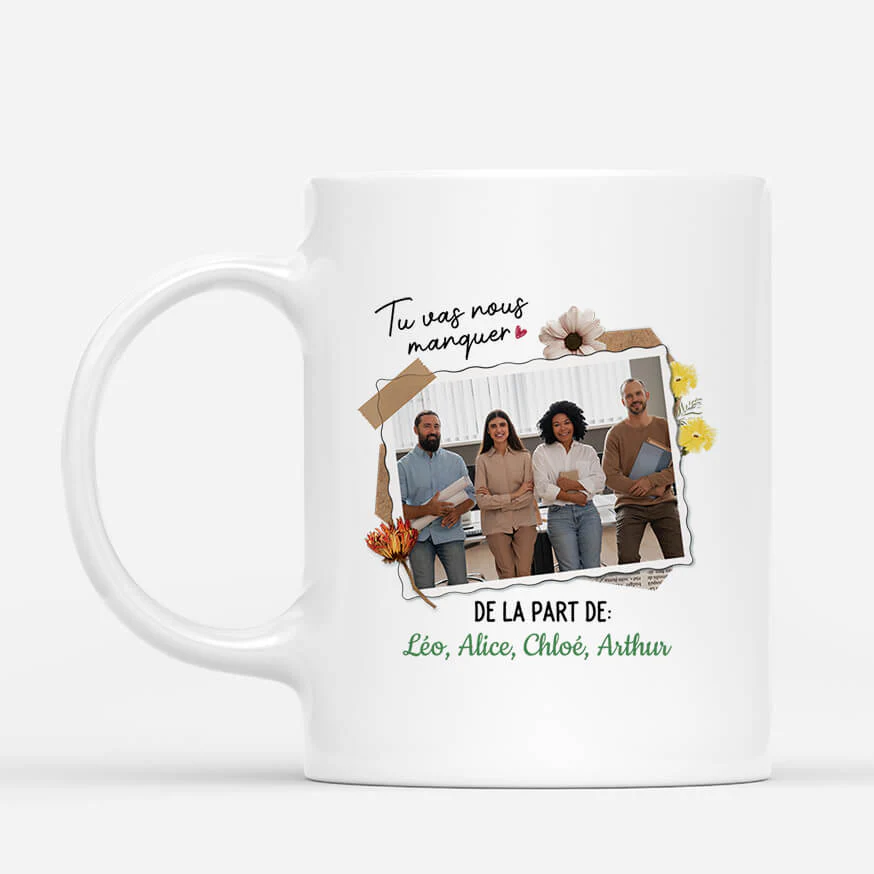 Mug personnalisé retraite - À mon collègue - Image 2