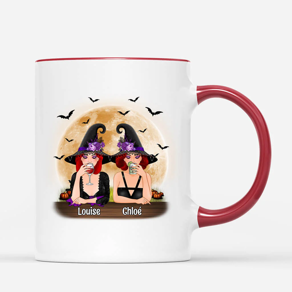 Mug personnalisé meilleure amie – Buvez, Sorcières - Image 3