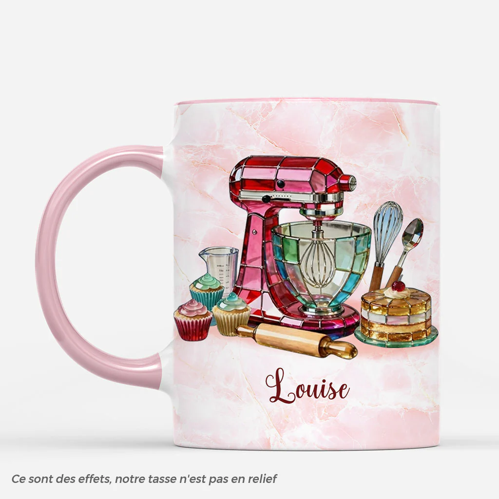 Mug Café Personnalisable - Cadeau Pâtisserie Original Homme/Femme