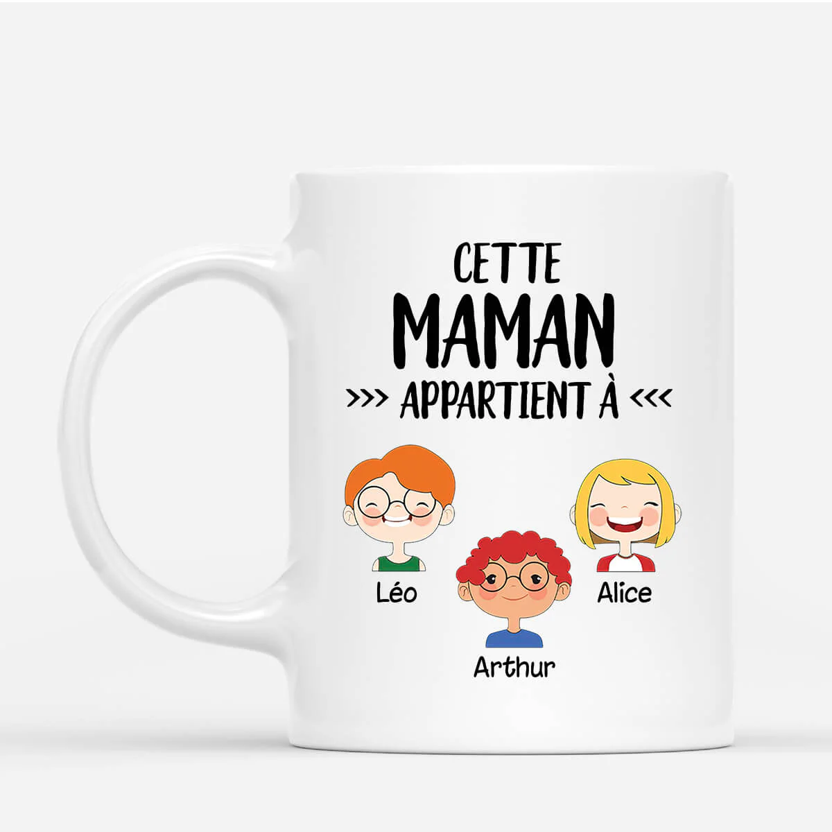 Mug Personnalisé Maman - Cette Maman Appartient À