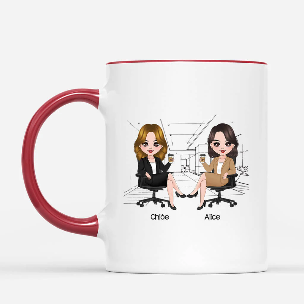 Tasse Personnalisée Collègues Par Hasard - Image 2