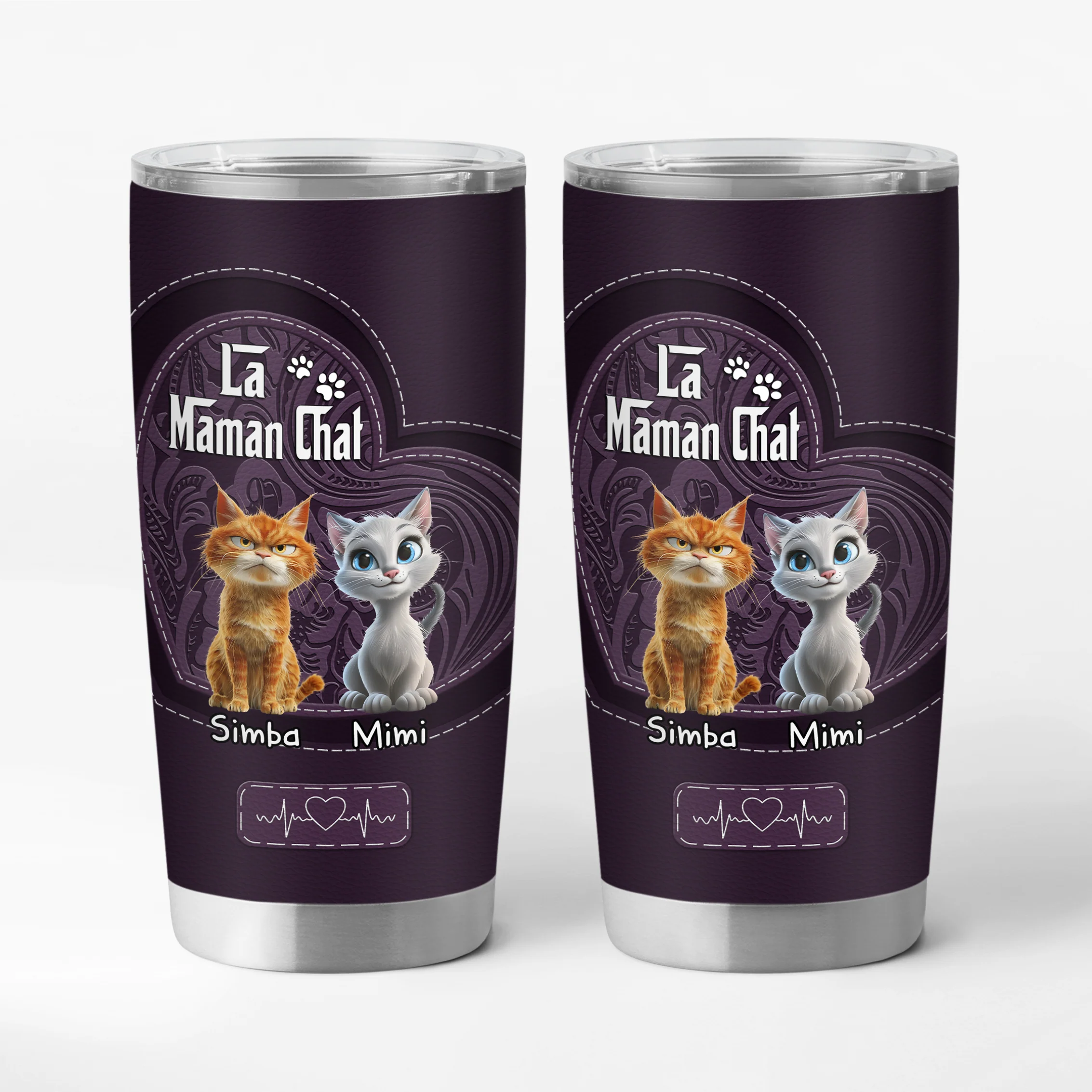 Mug Isotherme Personnalisé - La Mère Des Chats