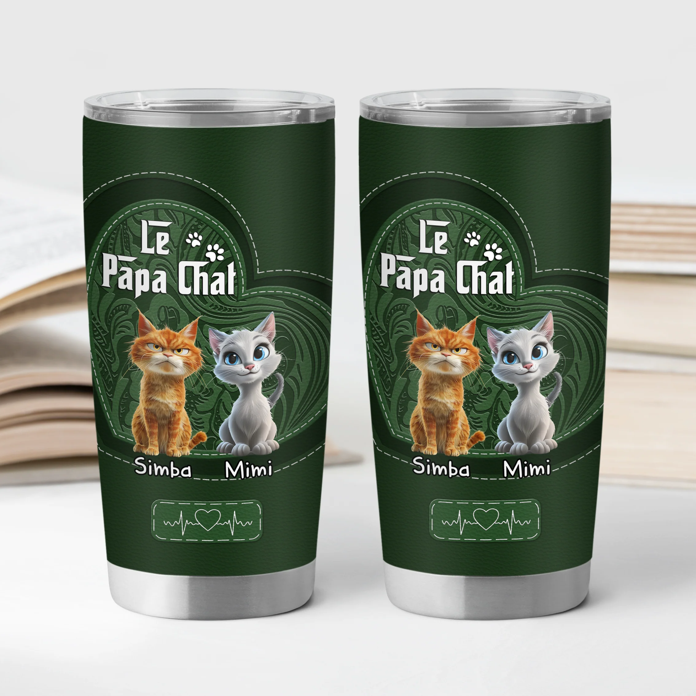 Mug Isotherme Personnalisé - La Mère Des Chats - Image 2