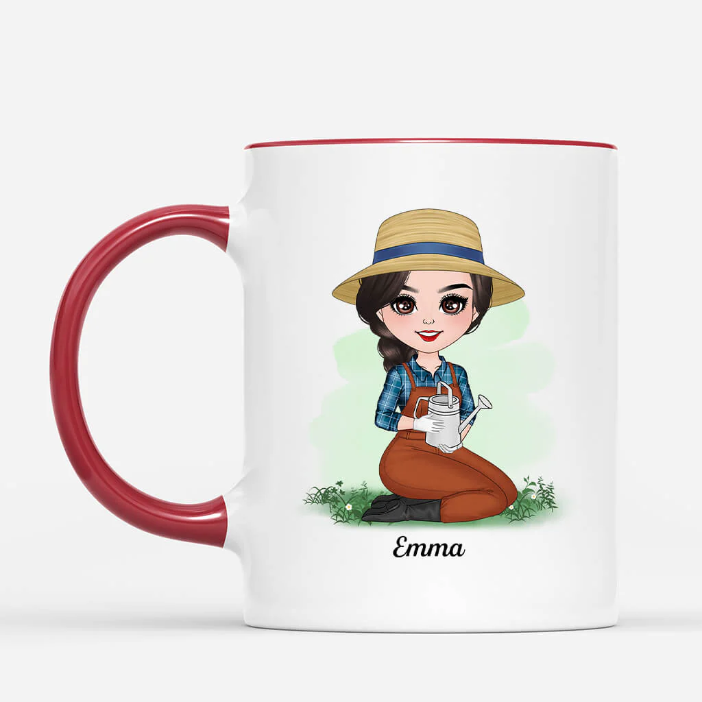 Mug Jardin De Maman/Mamie Personnalisé - Image 2