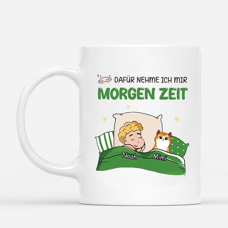 Mug Je Le Ferai Demain Personnalisé