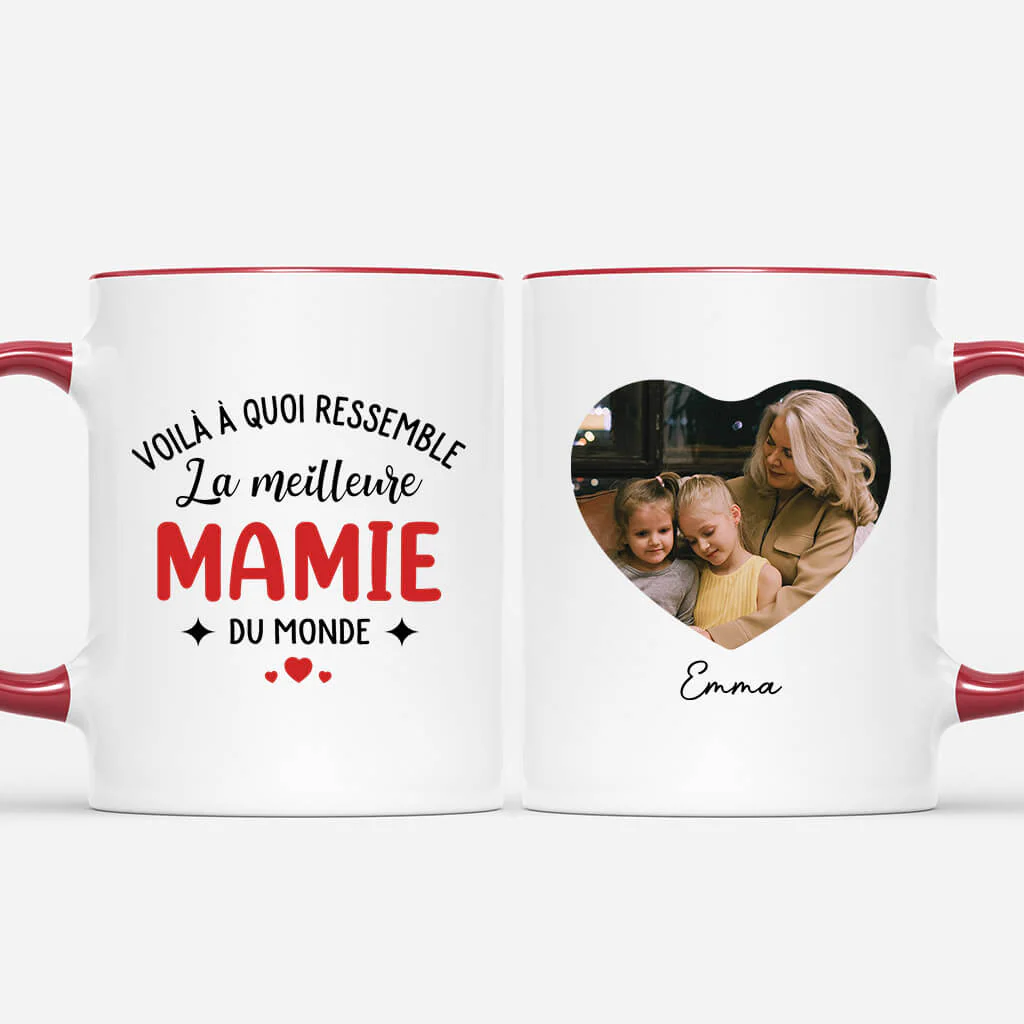Mug Personnalisé Grand-Mère – La Meilleure Mamie Ressemble À
