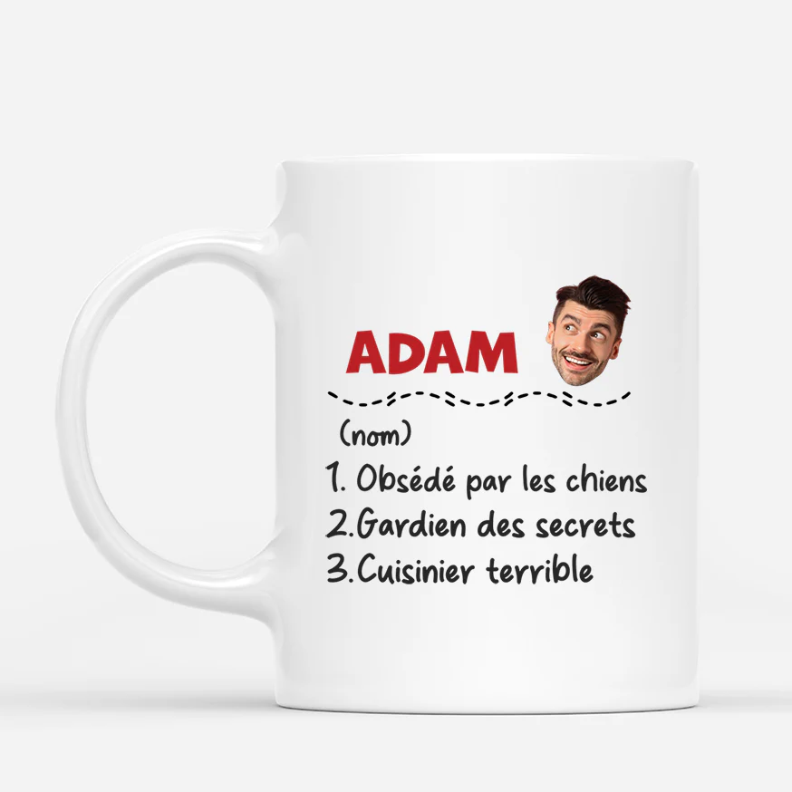 Cadeau Personnalisé Homme Pas Cher - Mug Ma Définition