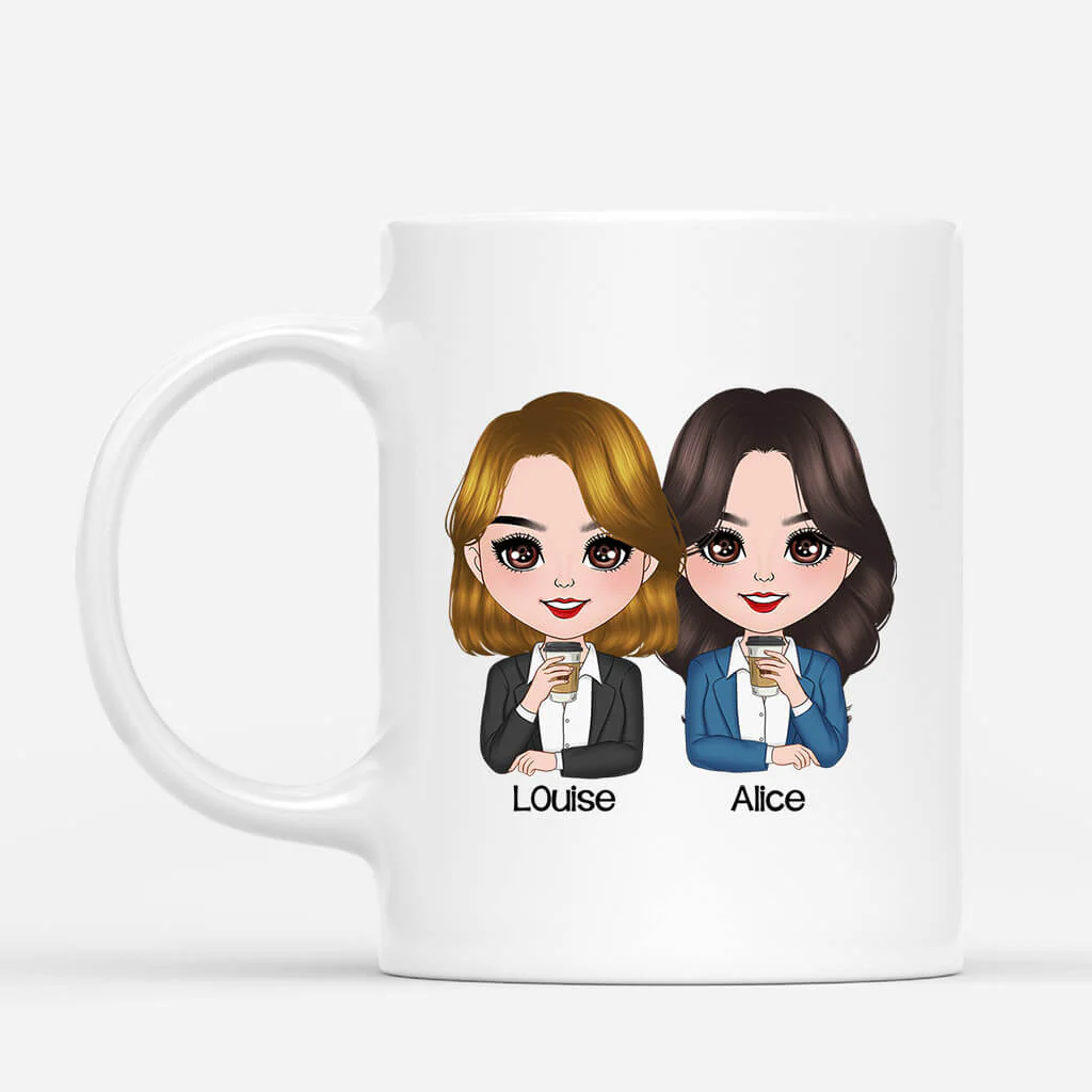 Tasse personnalisé collègue - Mon/Ma Collègue Préféré(e) - Image 2