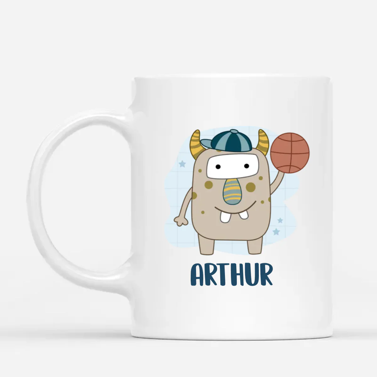 Mug Monstre Enfant Sportif Personnalisé