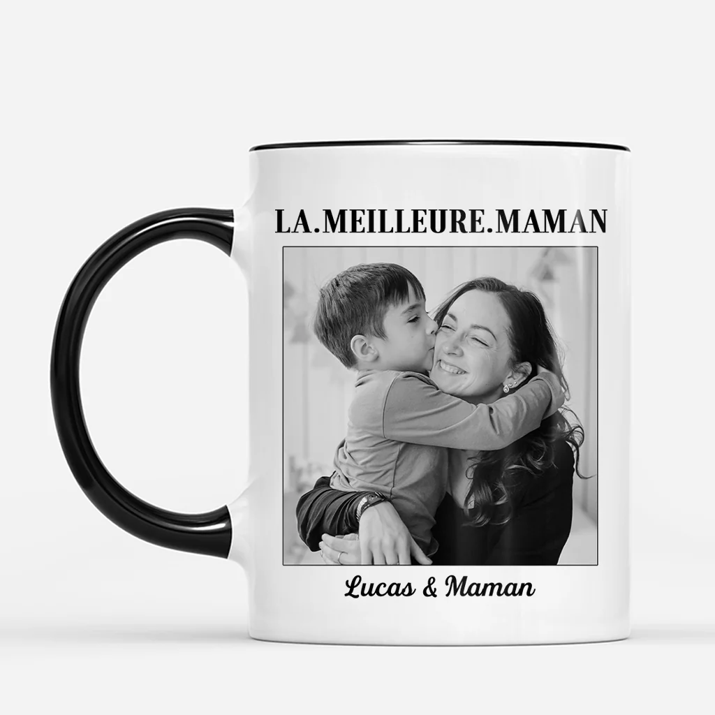 Mug Personnalisé Avec Photo - Meilleur Papa Meilleur Papy - Image 2