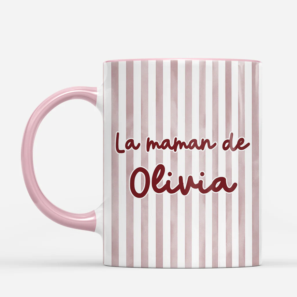 Mug Personnalisé Avec Photo - Mon Papa Ma Maman - Image 2